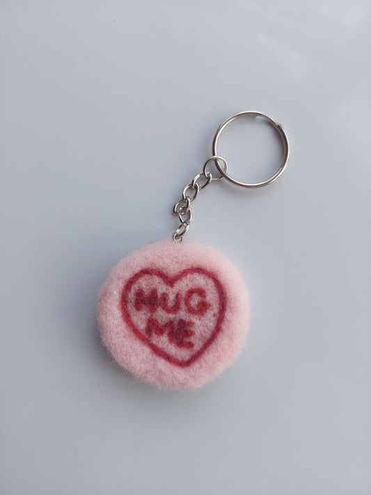 Love heart sweet keyring