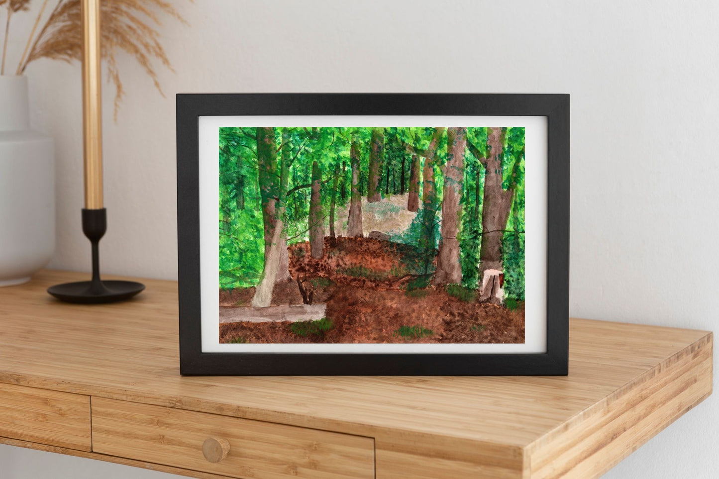 Woodland Walk - art print