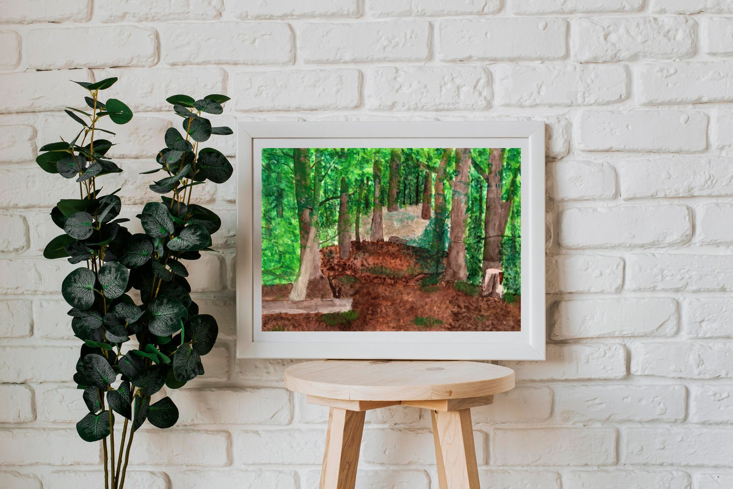 Woodland Walk - art print