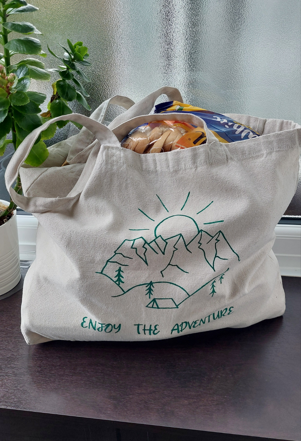 Enjoy The Adventure - tote bag