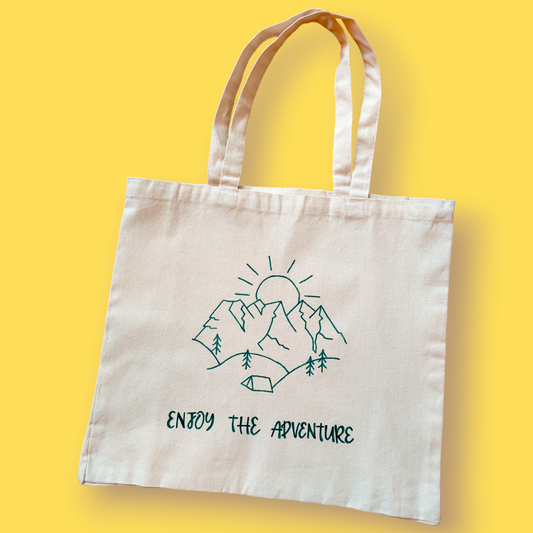 Enjoy The Adventure - tote bag