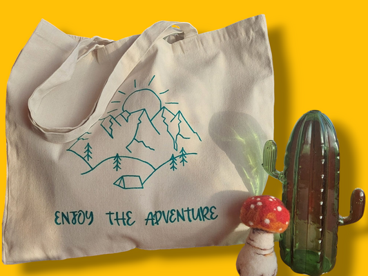 Enjoy The Adventure - tote bag