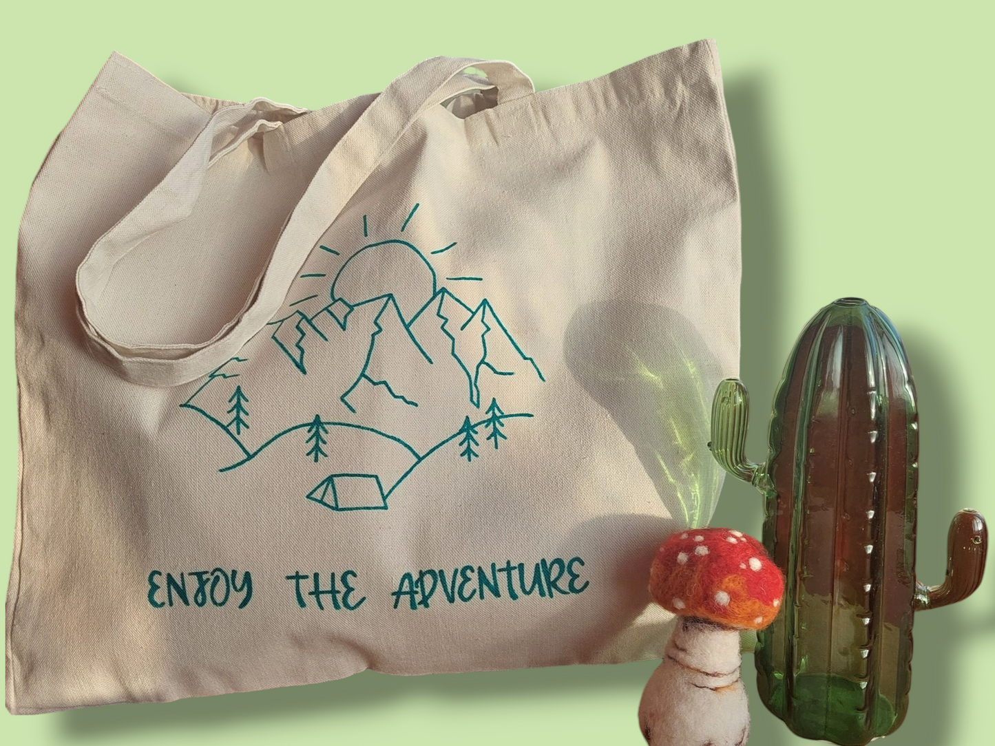 Enjoy The Adventure - tote bag