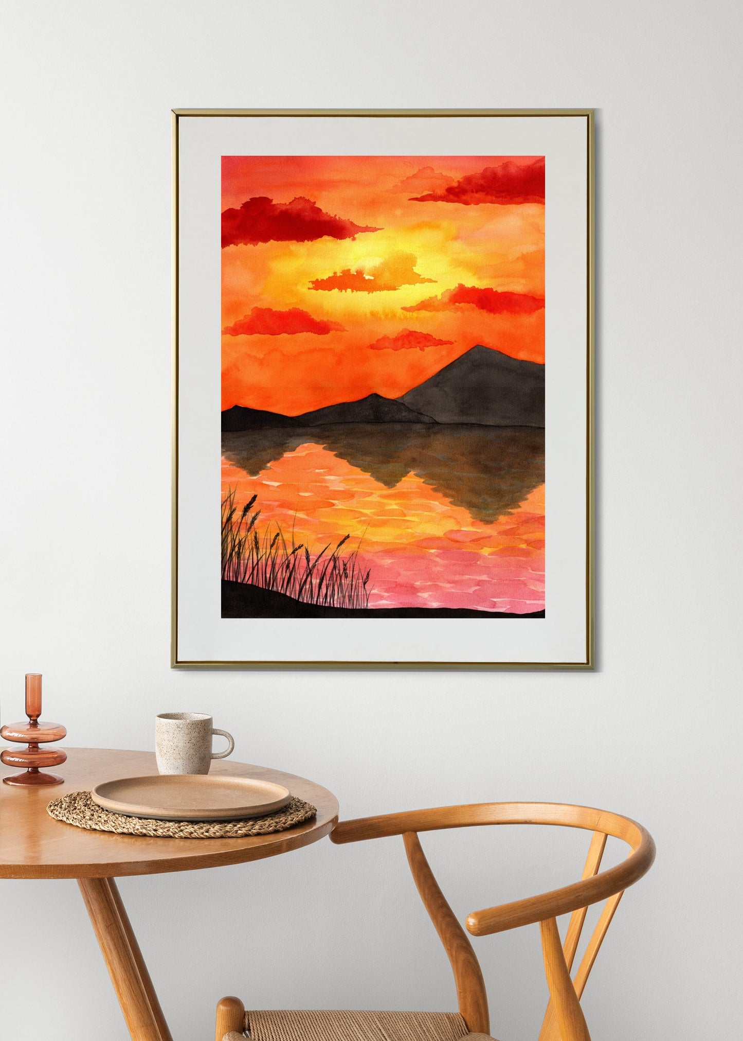 Sunset - original art