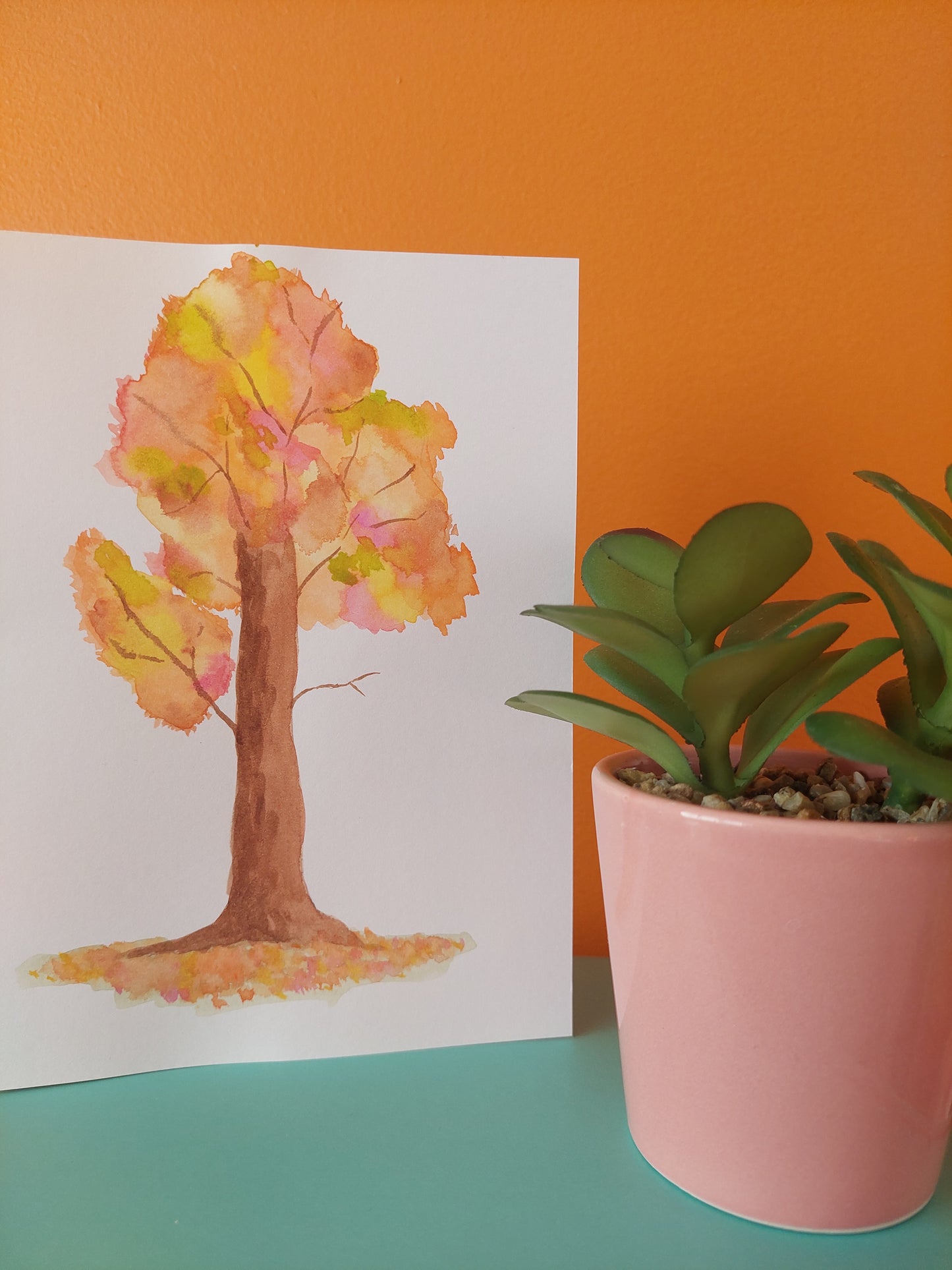 Autumnal Tree - card