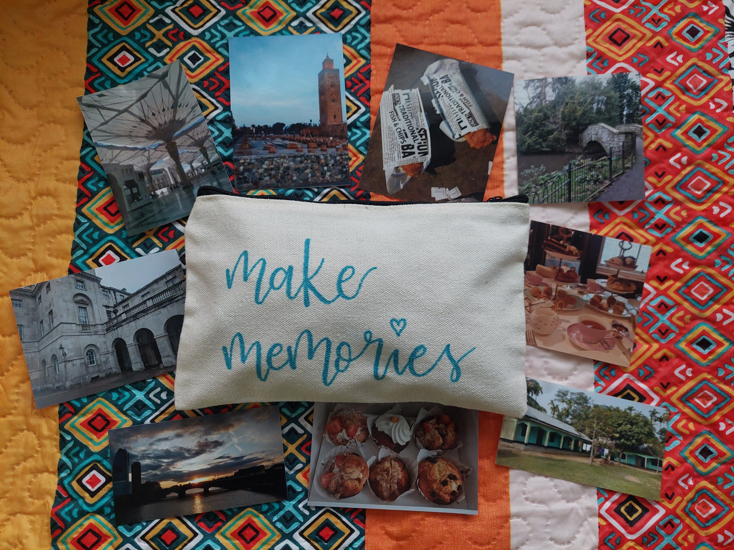Make Memories - pouch