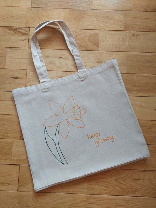 "Keep Growing" - tote bag