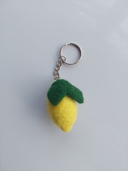 Lemon keyring
