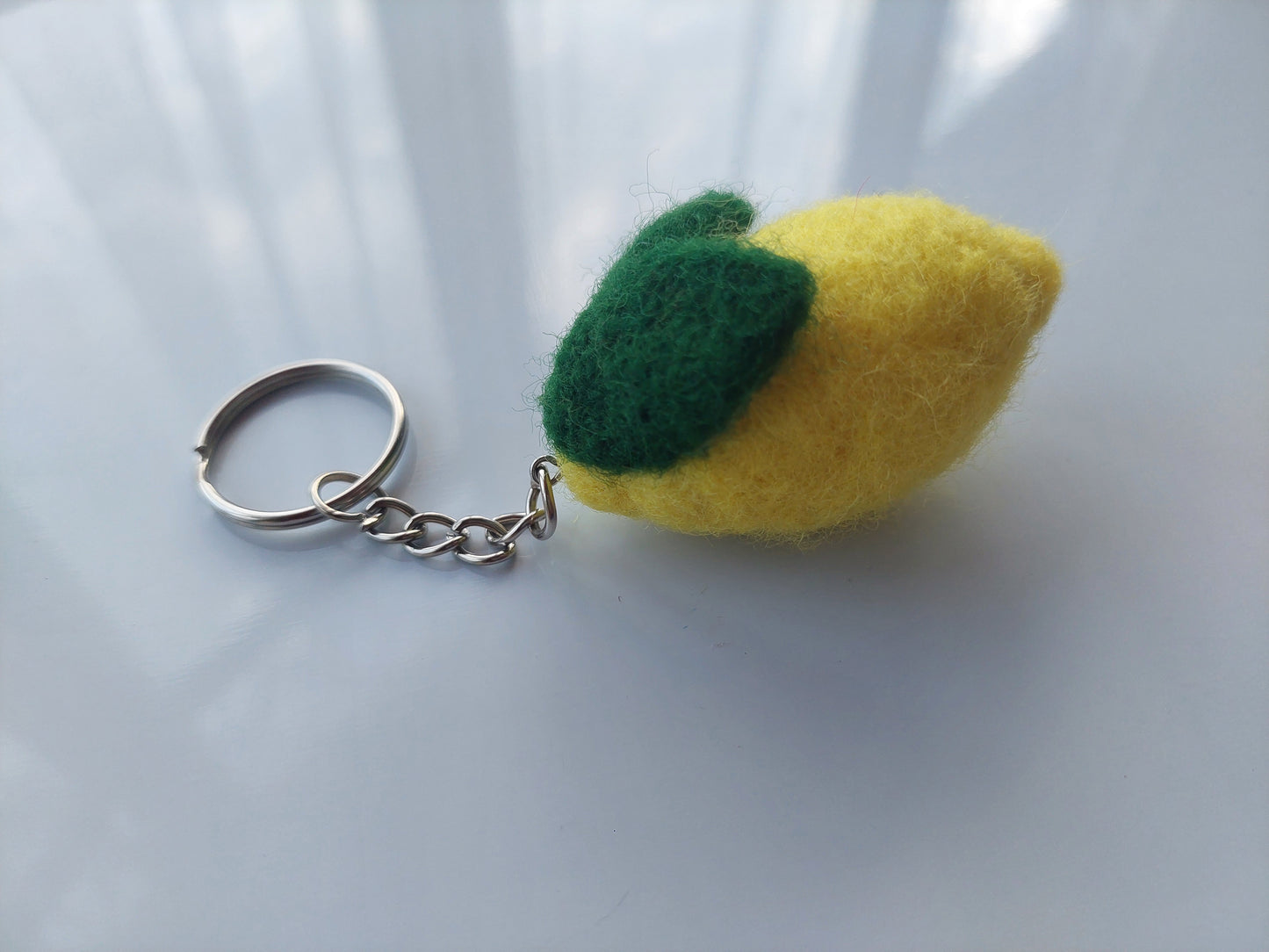 Lemon keyring